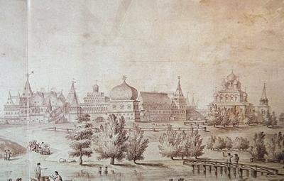 El Palacio en Kolomenskoye de Giacomo Quarenghi