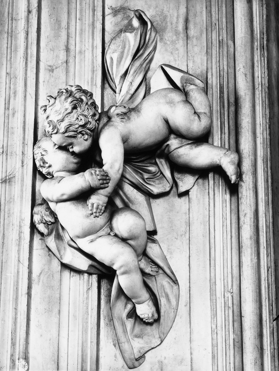 Putti besándose de Giacomo Serpotta