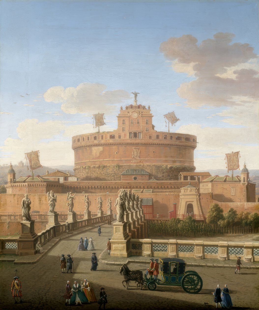 Roma, vista del Castillo de Sant