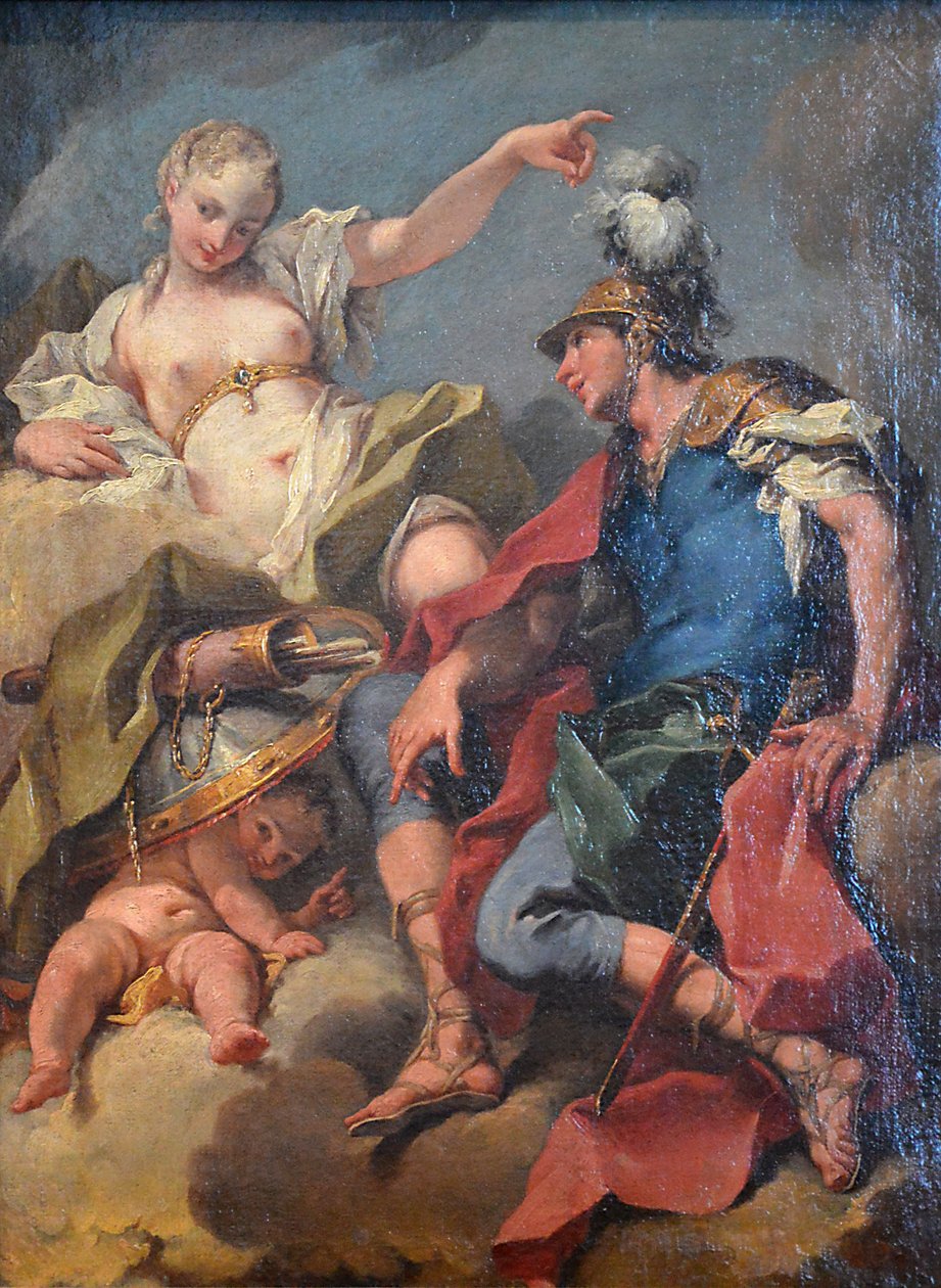 Marte y Venus de Giambattista Pittoni