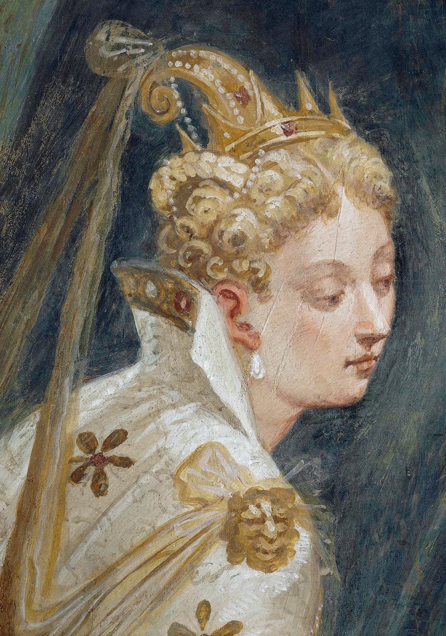 El rostro de Sofonisba (detalle) de Giambattista Zelotti