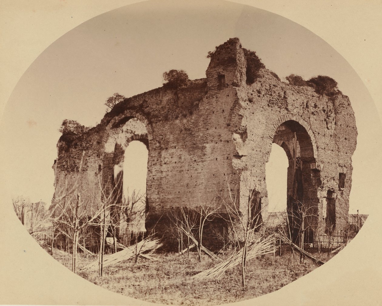 Templo de Hércules, 1850s de Giambattista Altadonna
