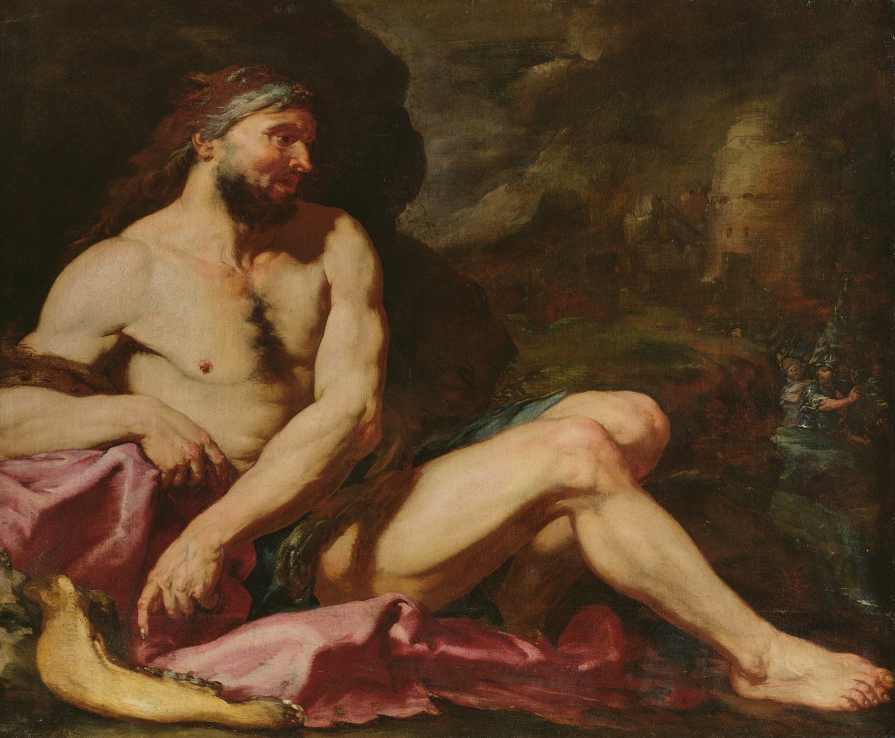 Sansón victorioso de Giambattista Langetti
