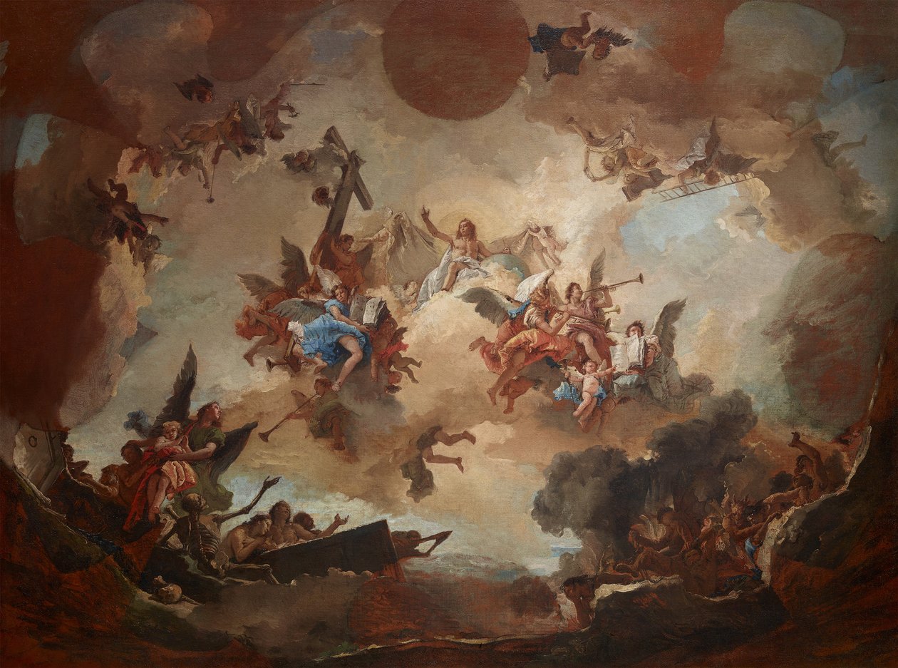 El Juicio Final, 1730s-1740s de Giambattista Tiepolo