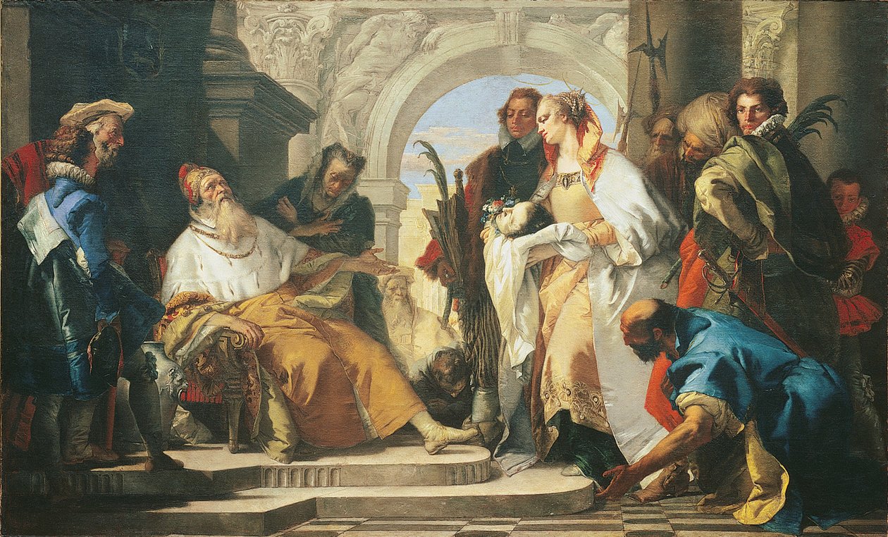 Los santos patronos de la familia Crotta de Giambattista Tiepolo