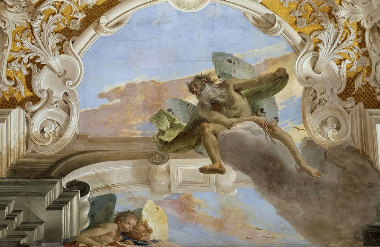 Dioses del Viento, ca 1746 de Giambattista Tiepolo