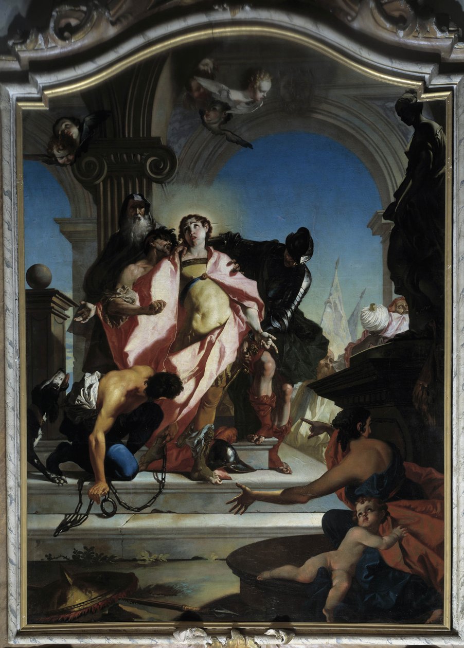 Captura de San Jorge (pintura) de Giambettino Cignaroli