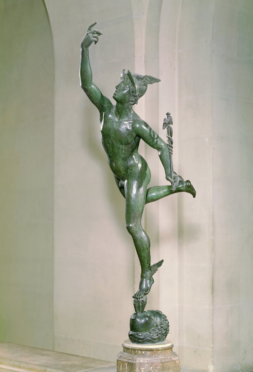 Estatua de Mercurio, c.1564 de Giambologna