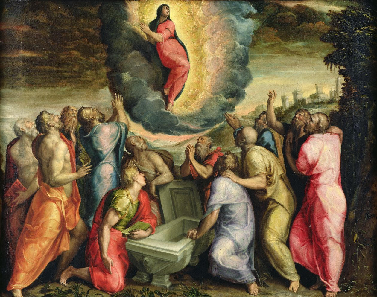 La Asunción de la Virgen de Giovanni Battista Moroni