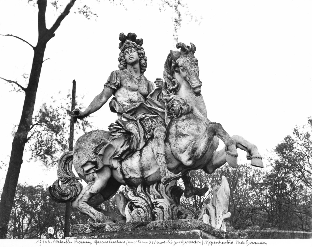 Estatua ecuestre de Luis XIV (1638-1715) de Gian Lorenzo Bernini