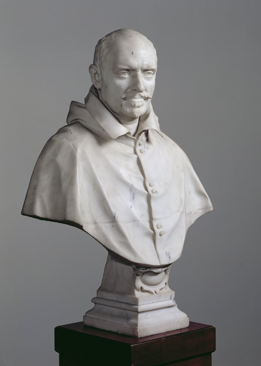 Retrato de Alessandro Damasceni-Peretti-Montalto, 1622-23 de Gian Lorenzo Bernini
