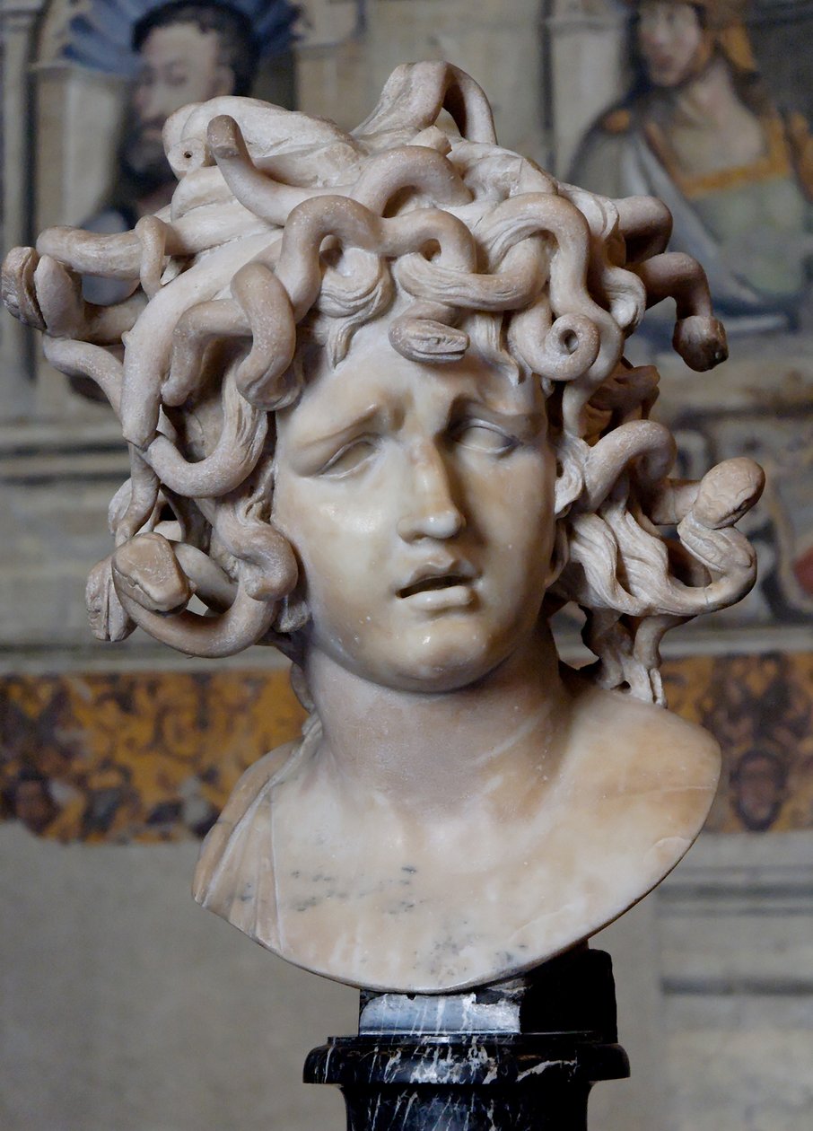 Cabeza de Medusa, 1630 de Gian Lorenzo Bernini