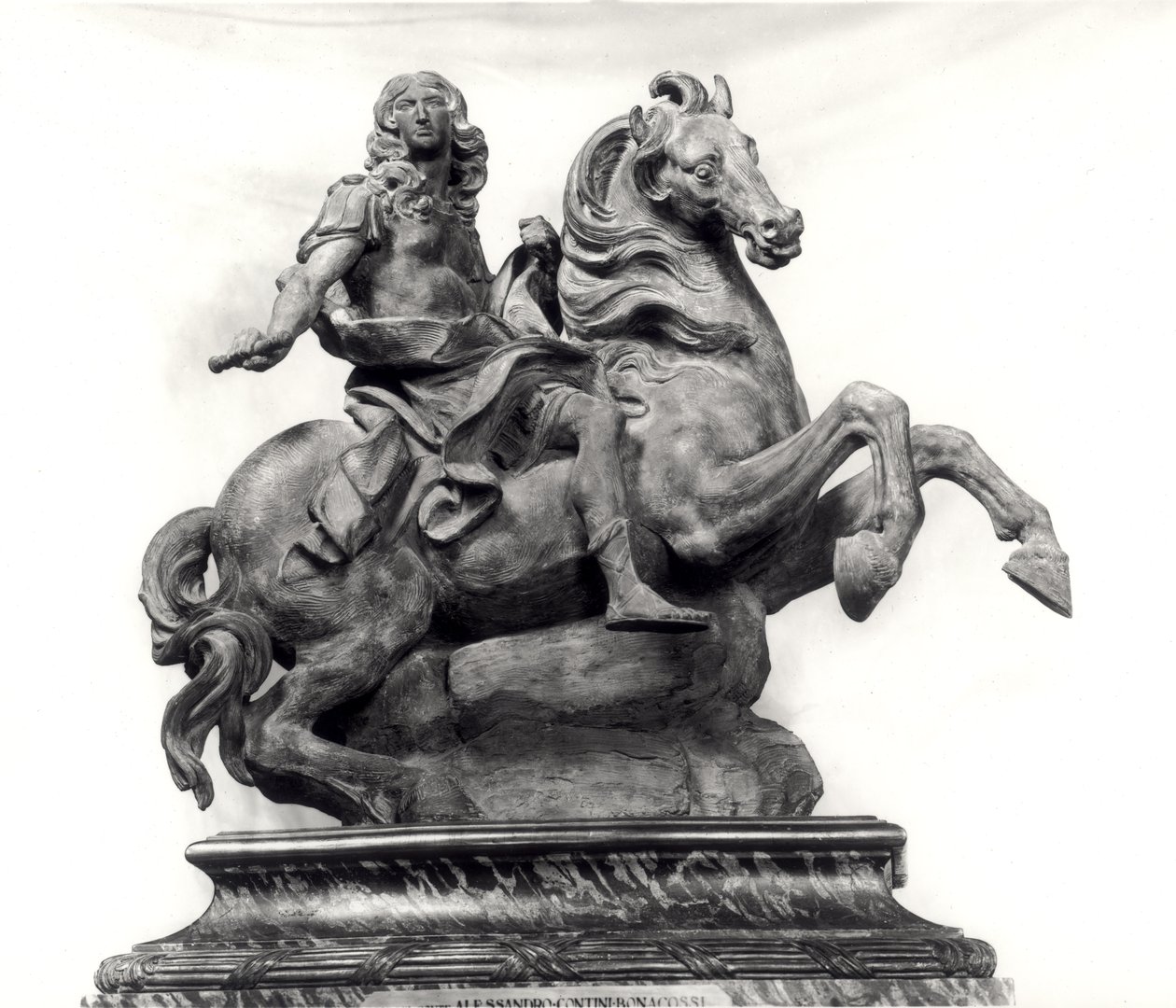 Modelo para el Monumento a Luis XIV (1638-1715) de Gian Lorenzo Bernini