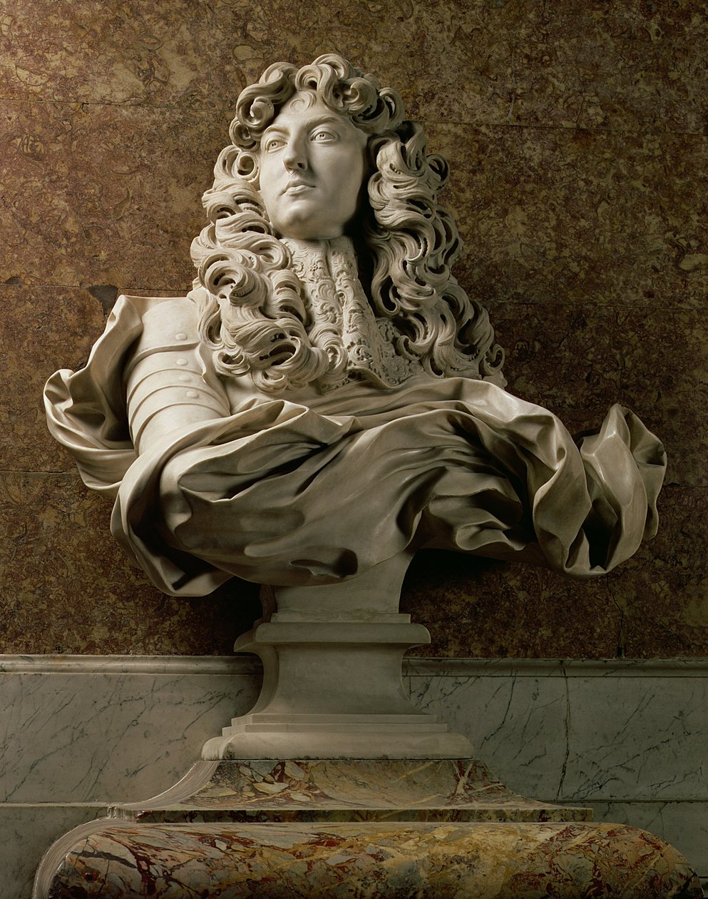 Busto retrato de Luis XIV (1638-1715) (1665) de Gian Lorenzo Bernini