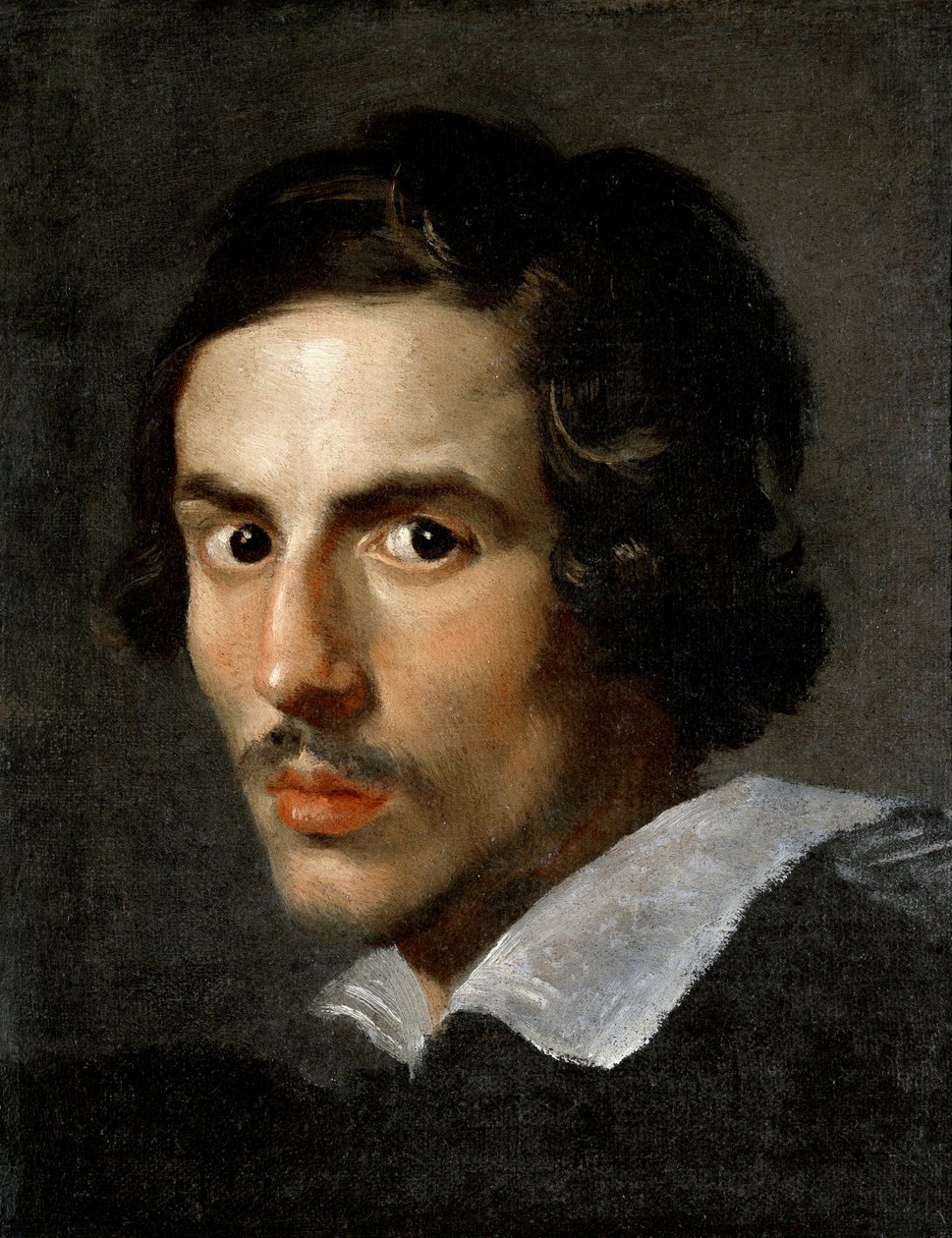 Autorretrato de joven, por Bernini Gian Lorenzo de Gian Lorenzo Bernini