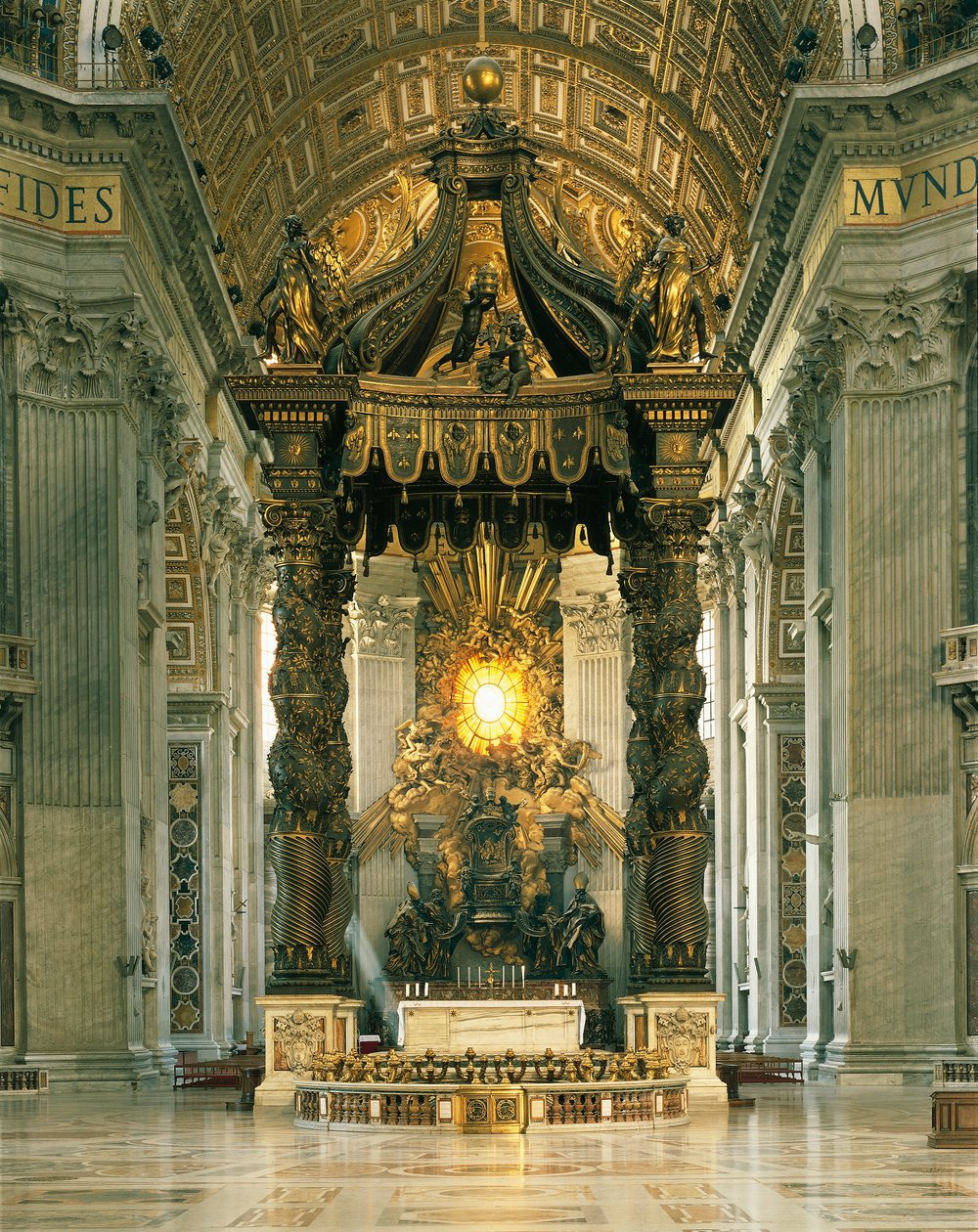 Baldacchino de San Pedro de Gian Lorenzo Bernini