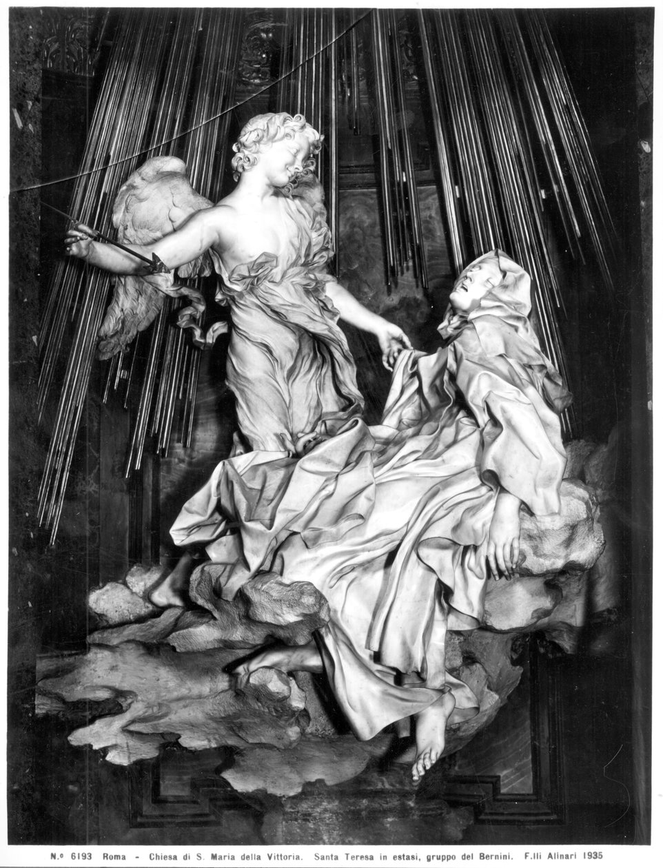 El éxtasis de Santa Teresa de Gian Lorenzo Bernini
