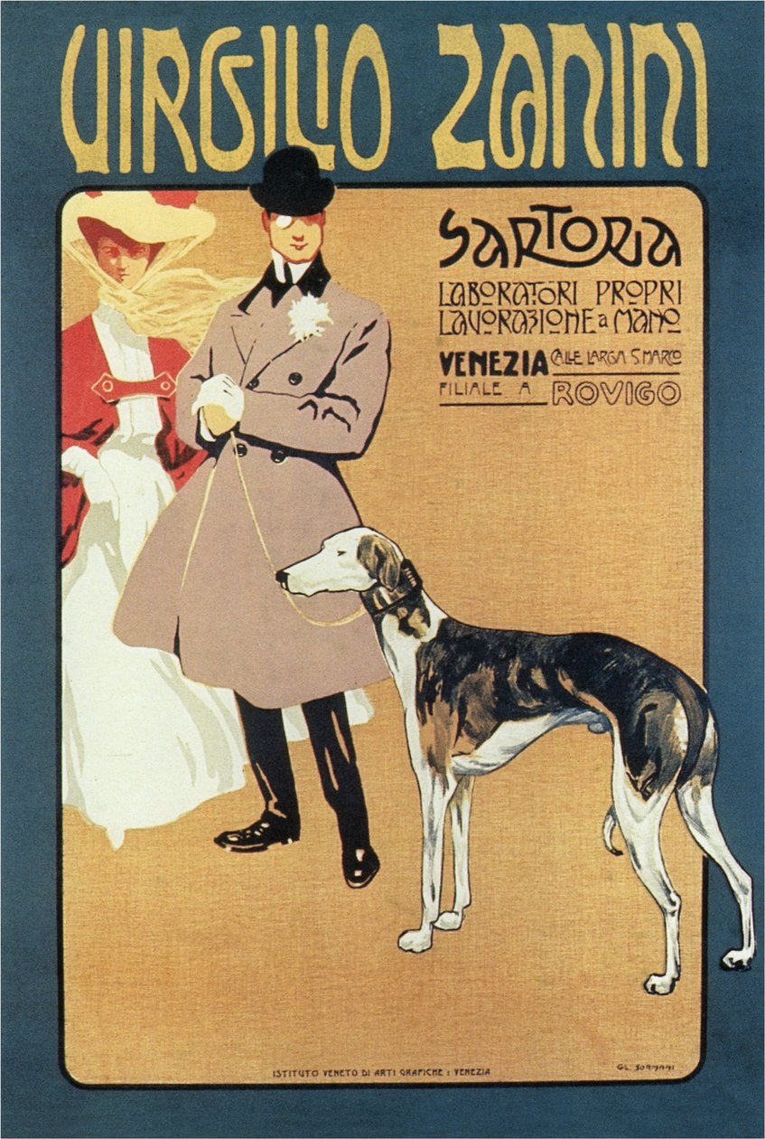 Sastrería de Virgilio Zanini, 1900 de Gian Luciano Sormani