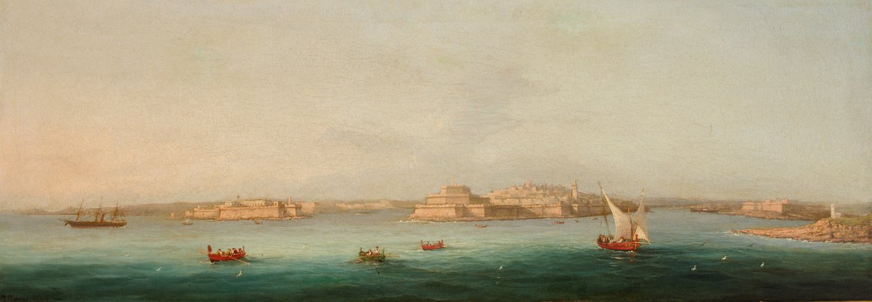 Gran Puerto, Malta, 1869 de Giancinto Gianni