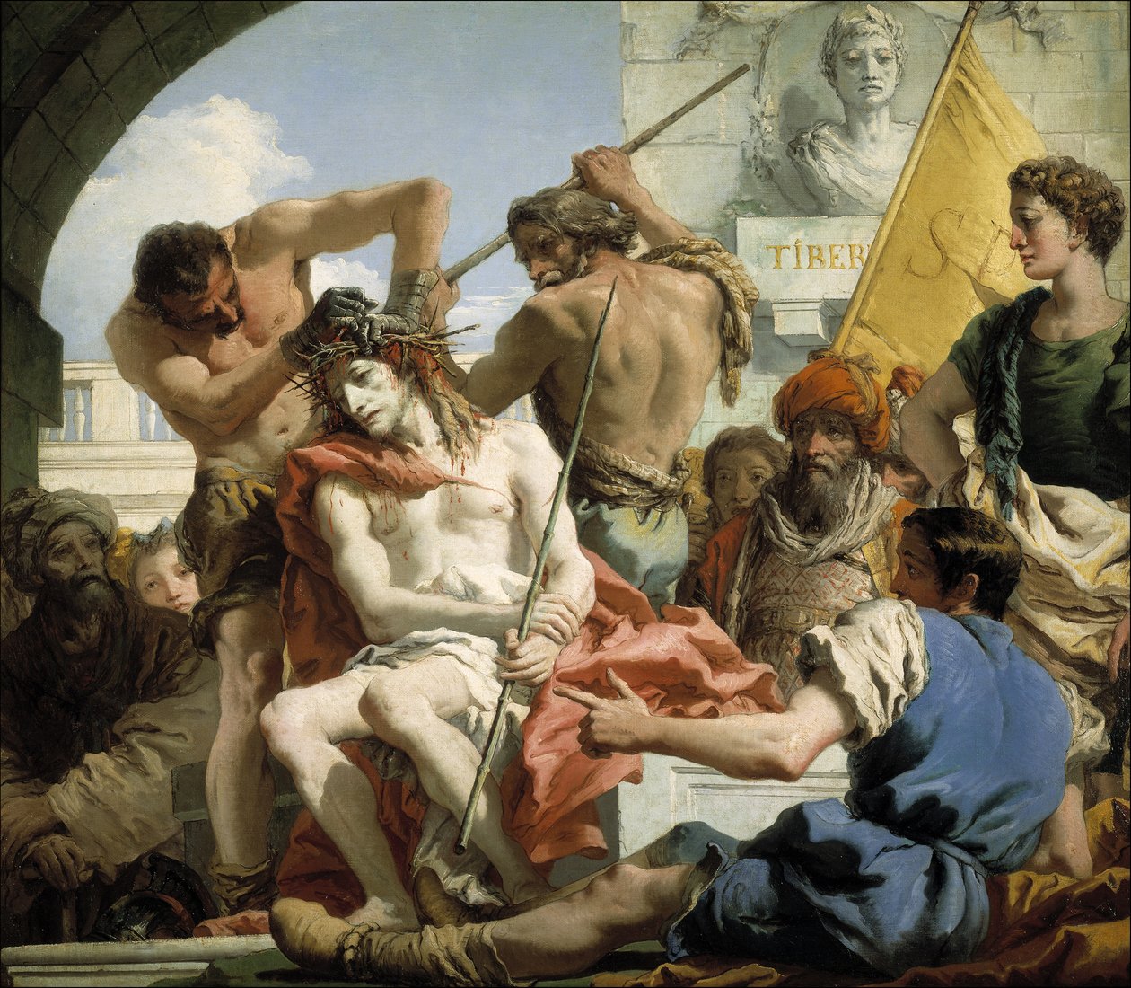 Cristo coronado de espinas, 1772 de Giovanni Domenico Tiepolo