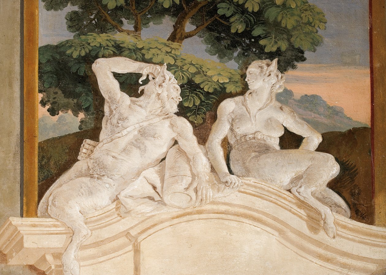 Faunos, 1757 de Giovanni Domenico Tiepolo