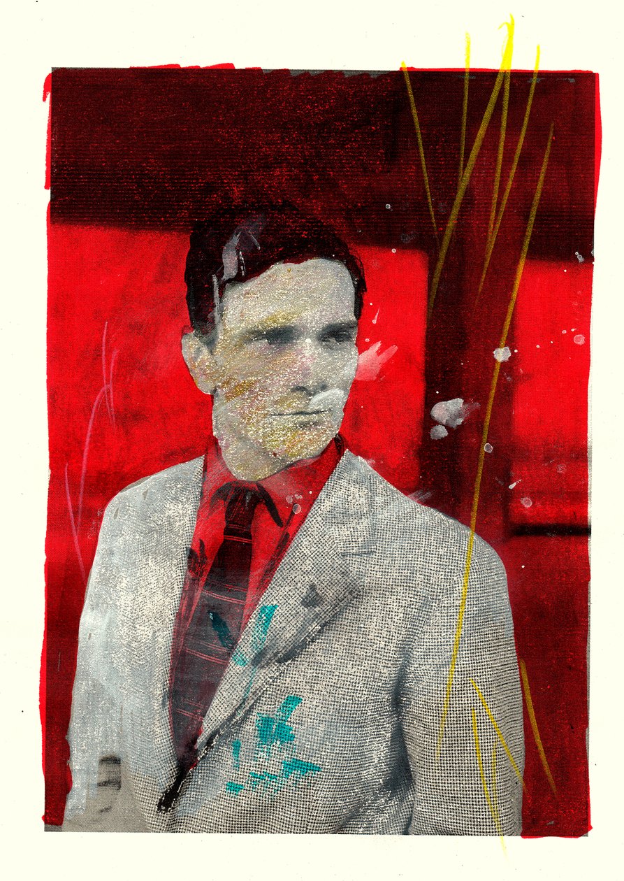 Retrato de Pierpaolo Pasolini, 2014 (técnica mixta) de Gianluca Costantini