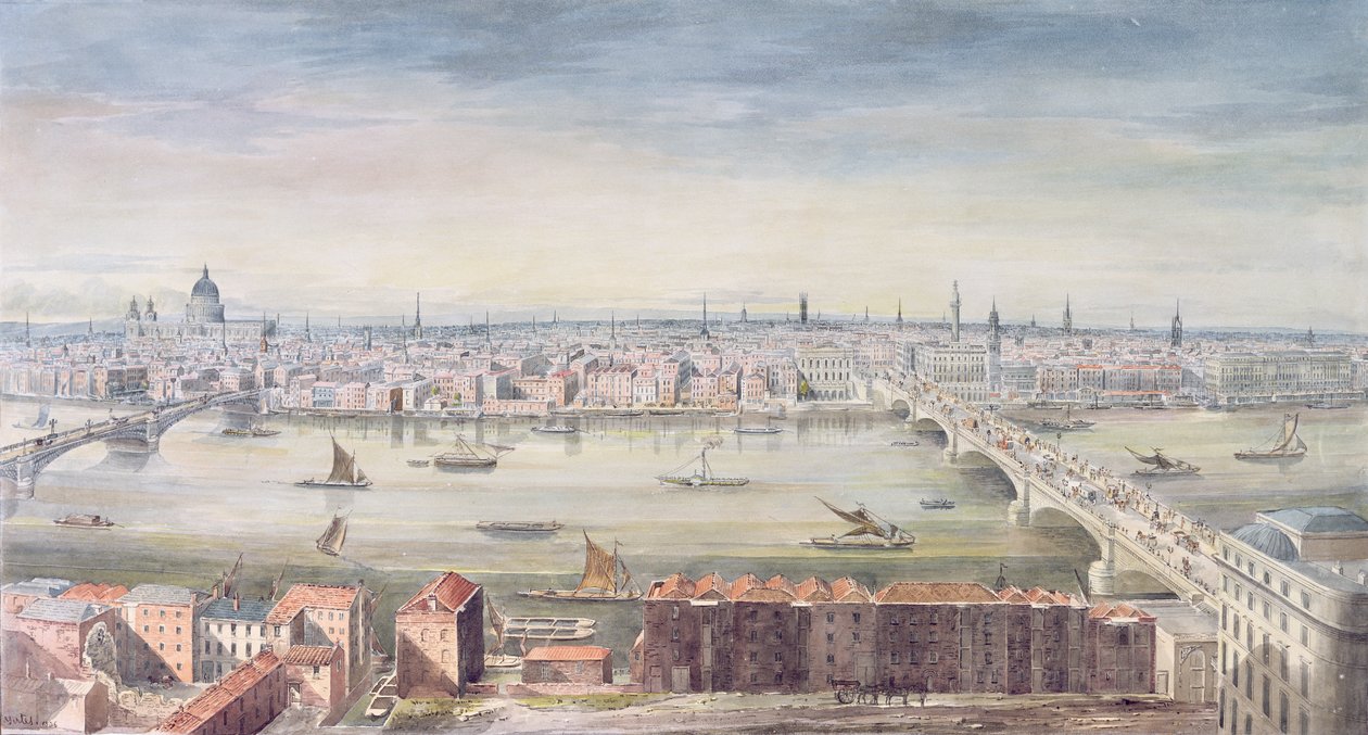 Una vista de Londres desde St. Paul