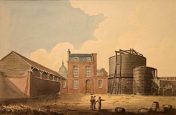 Vista de Phoenix Gas Works, Bankside de Gideon Yates