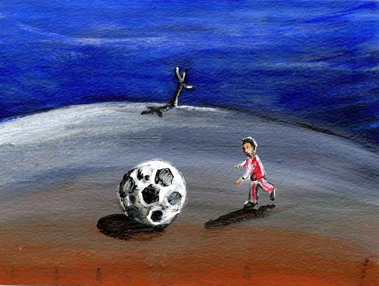 Encontré una gran pelota de fútbol, 2005 de Gigi Sudbury