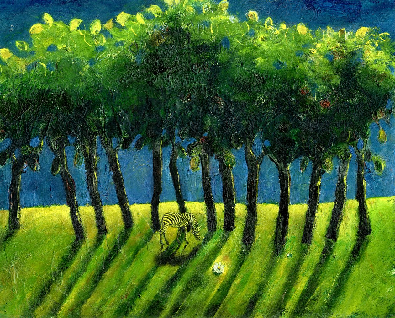 Árboles cebra, 2005 de Gigi Sudbury