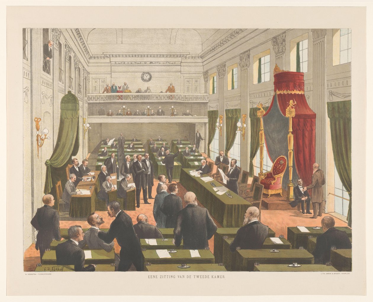 Cámara de Representantes de los Estados Generales, La Haya de Gijsbertus Jan Sijthoff