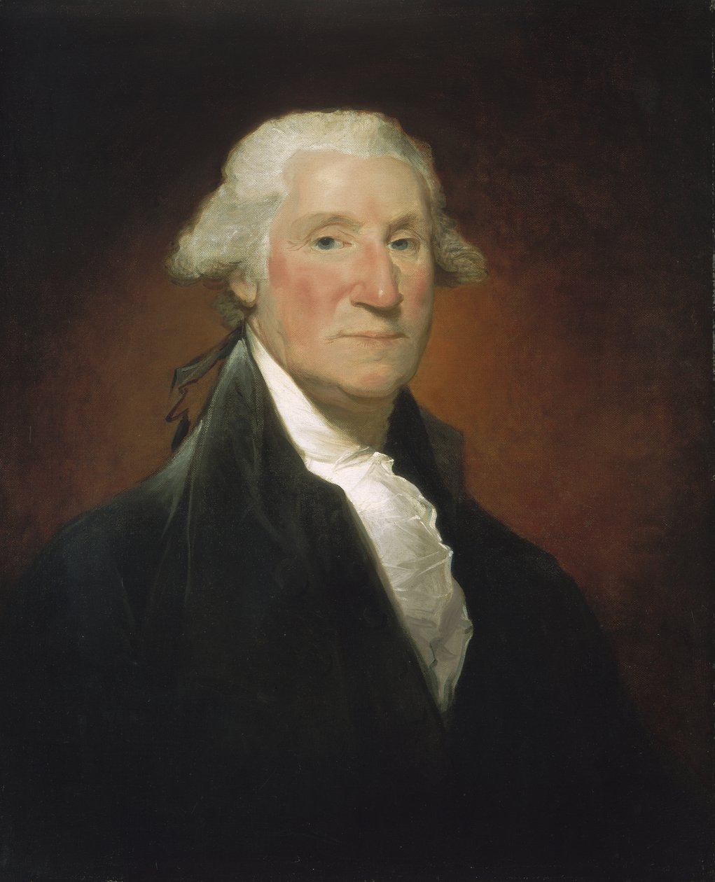 George Washington (retrato Vaughan), 1795 de Gilbert Stuart