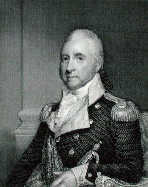 General de División John Brooks (1752-1825) grabado por Asher Brown Durand después de una copia del original de James Herring de Gilbert (after) Stuart