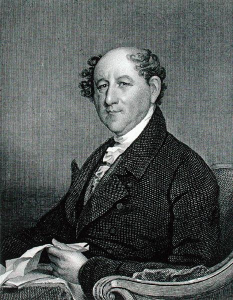 Rufus King (1755-1827) grabado por Thomas Kelly de Gilbert (after) Stuart