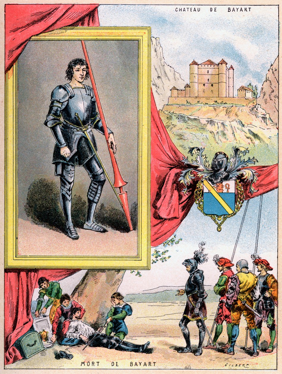 Pierre du Terrail, soldado francés, 1898 de Gilbert