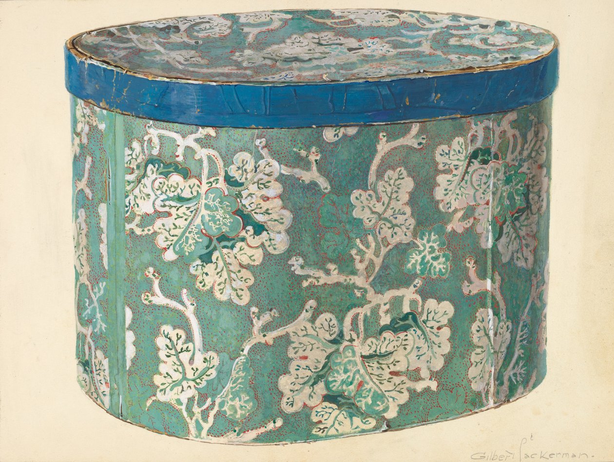 Caja de sombreros de Gilbert Sackerman