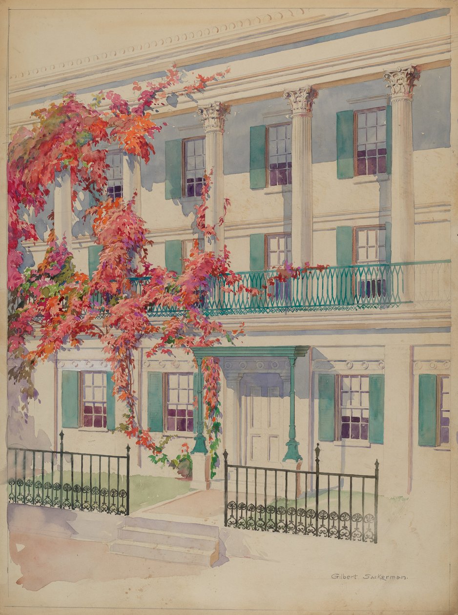 Columnata, c. 1936 de Gilbert Sackerman