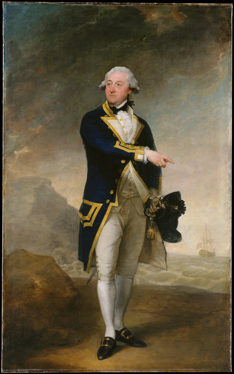 Capitán John Gell de Gilbert Stuart