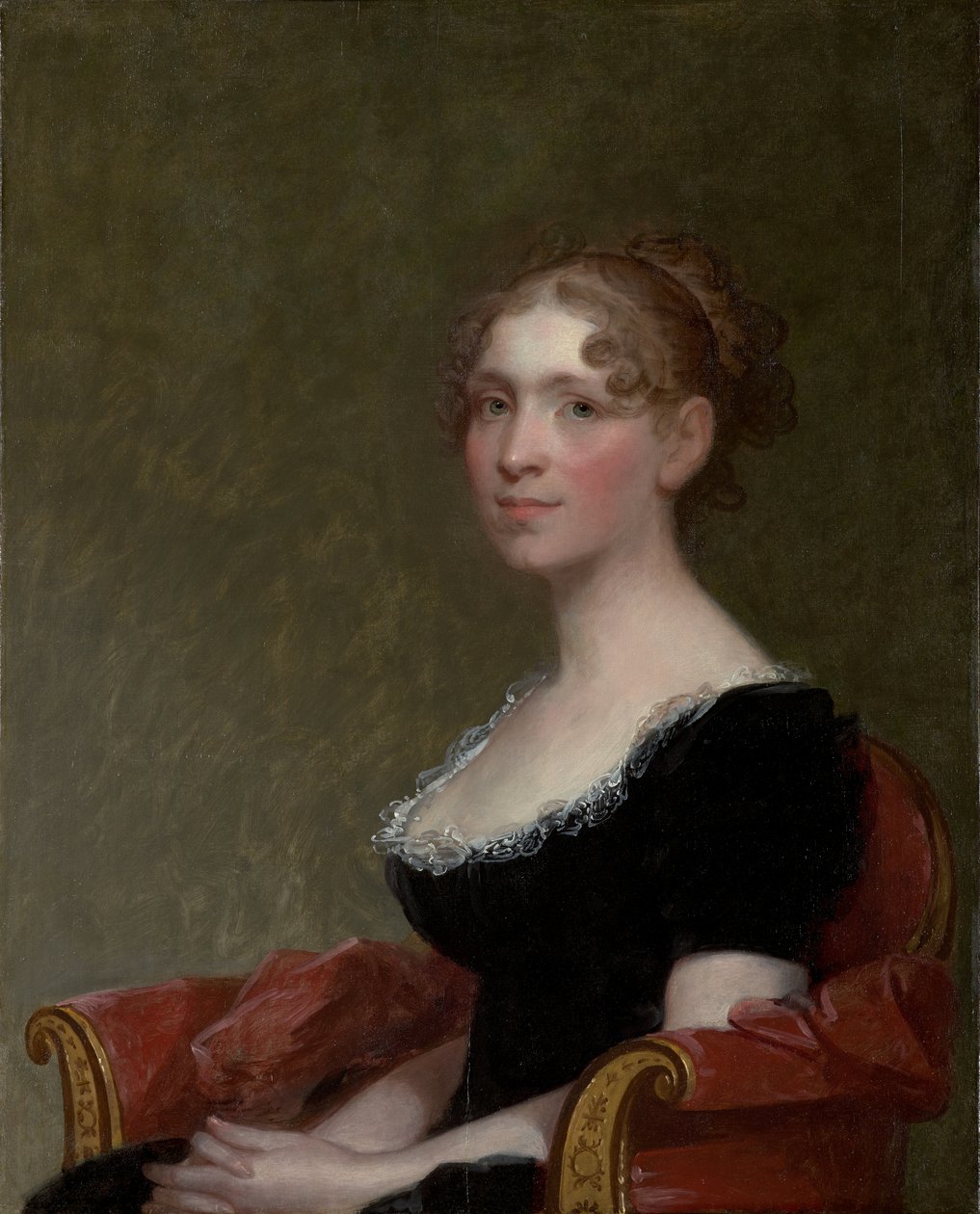 Sra. Charles Davis (Eliza Bussey) (1783-1841), c.1808-09 de Gilbert Stuart