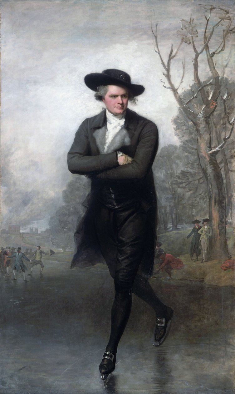 El patinador (Retrato de William Grant) de Gilbert Stuart