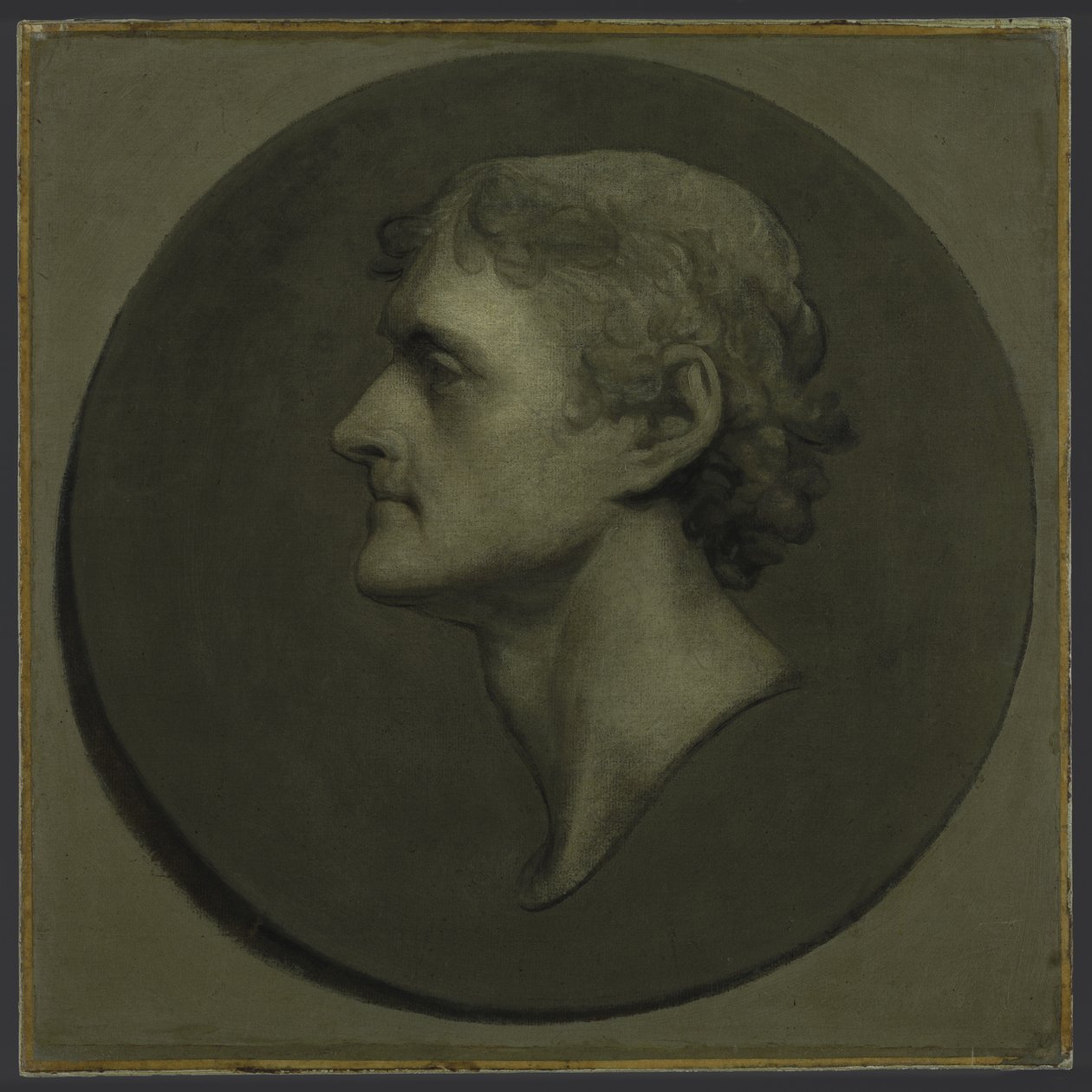 Thomas Jefferson (El retrato del medallón), 1805 de Gilbert Stuart
