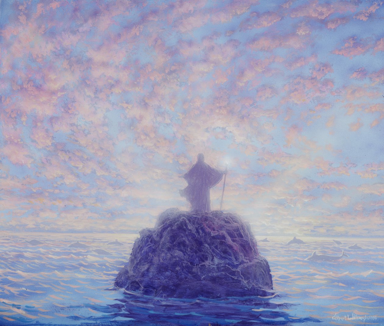 El amanecer de los delfines de Gilbert Williams