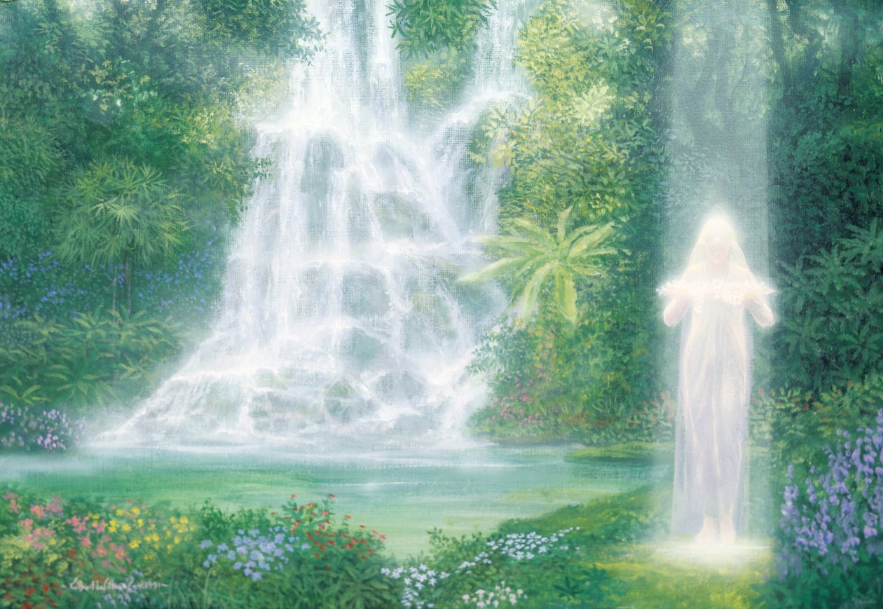 La ofrenda (acrílico) de Gilbert Williams