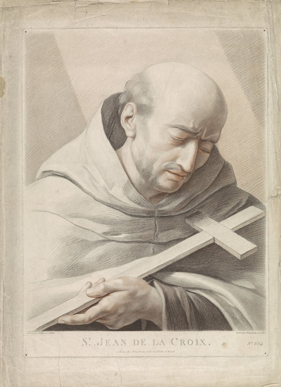 San Juan de la Cruz de Gilles Antoine Demarteau