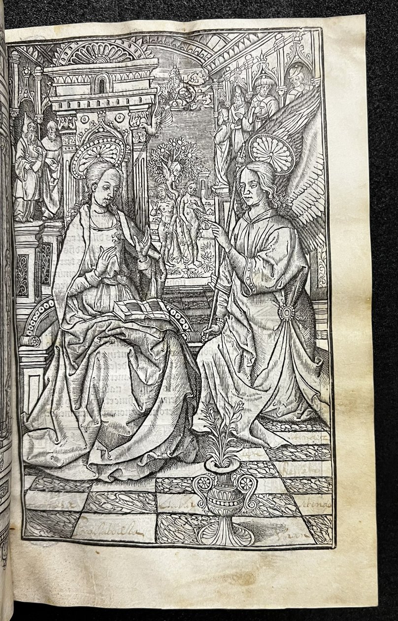 Libro de Horas, uso de Roma (Heures a lusaige de Romme) de Gilles Hardouyn