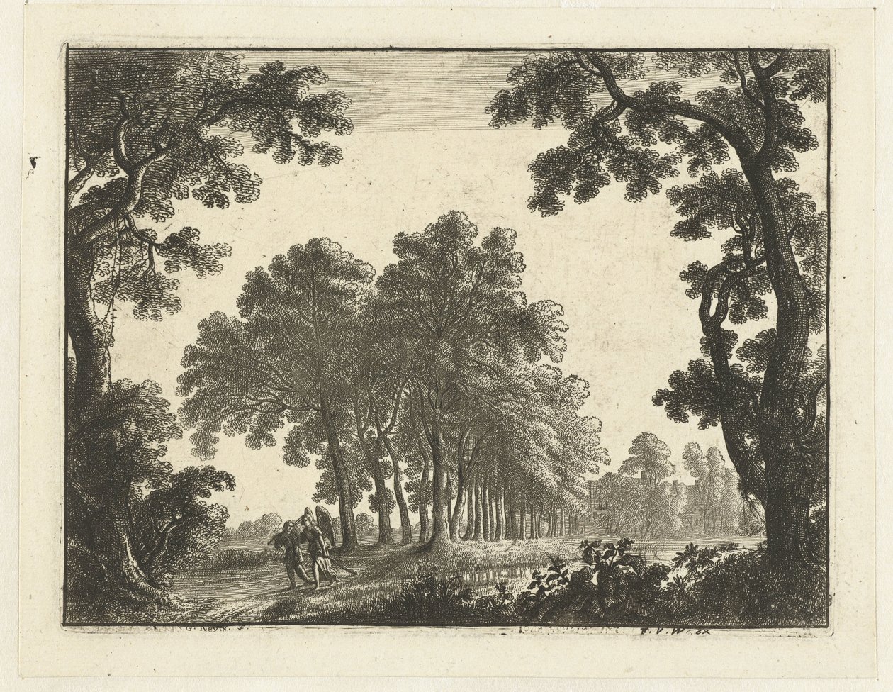 Paisaje con Tobías y el Ángel de Gilles Neyts
