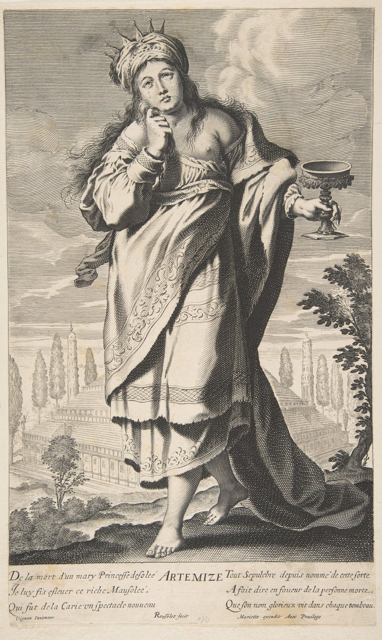 Artemisa de Gilles Rousselet and Abraham Bosse