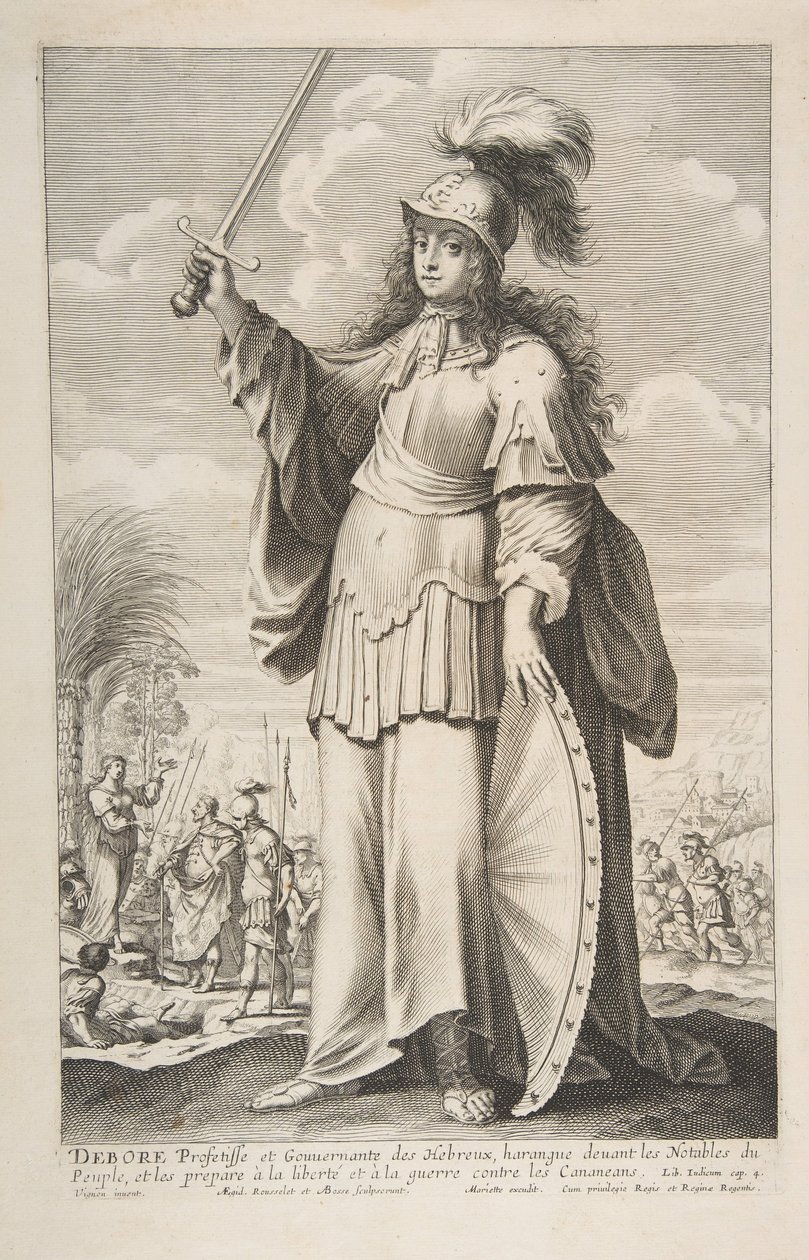 Déborah, 1647 de Gilles Rousselet and Abraham Bosse