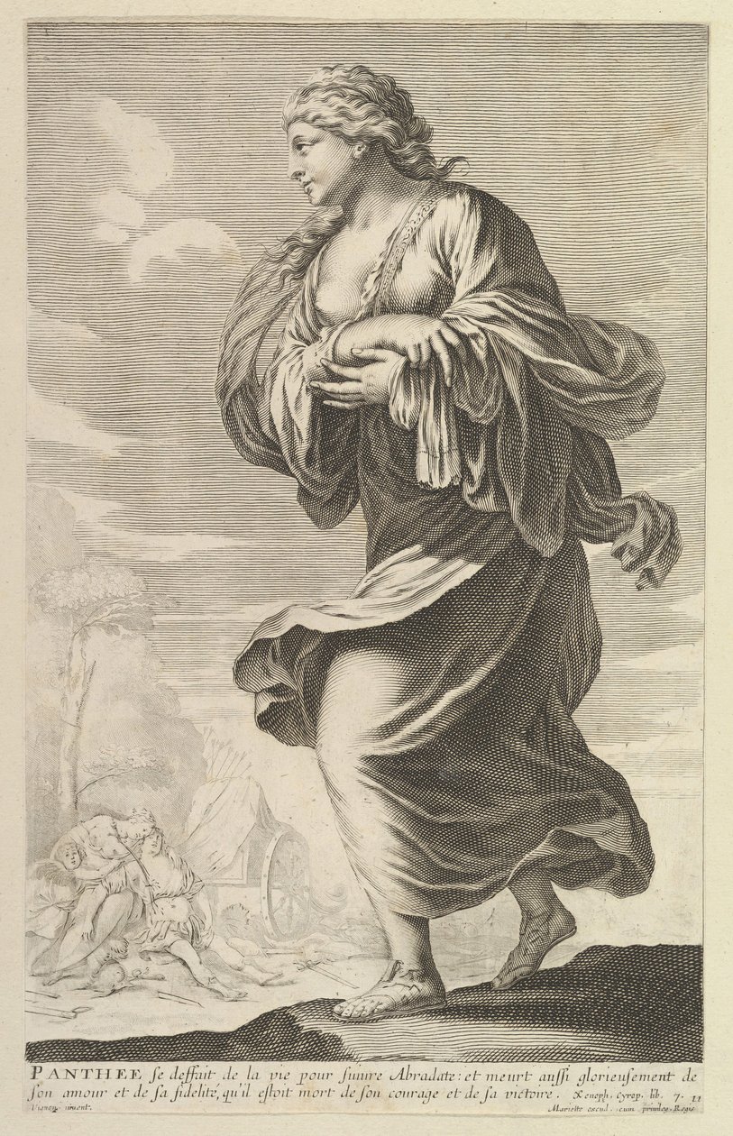 Panthée, 1647 de Gilles Rousselet and Abraham Bosse