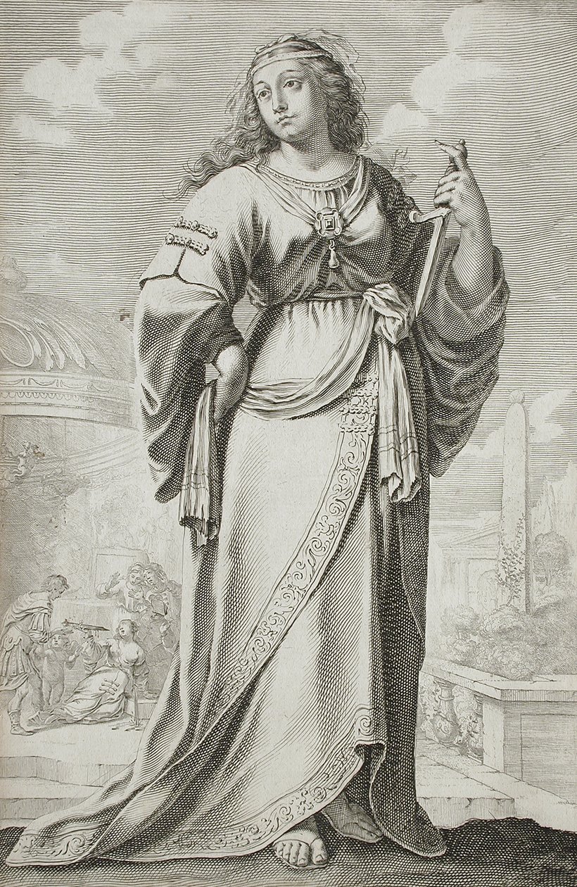 Lucrecia (según Claude Vignon) de Gilles Rousselet
